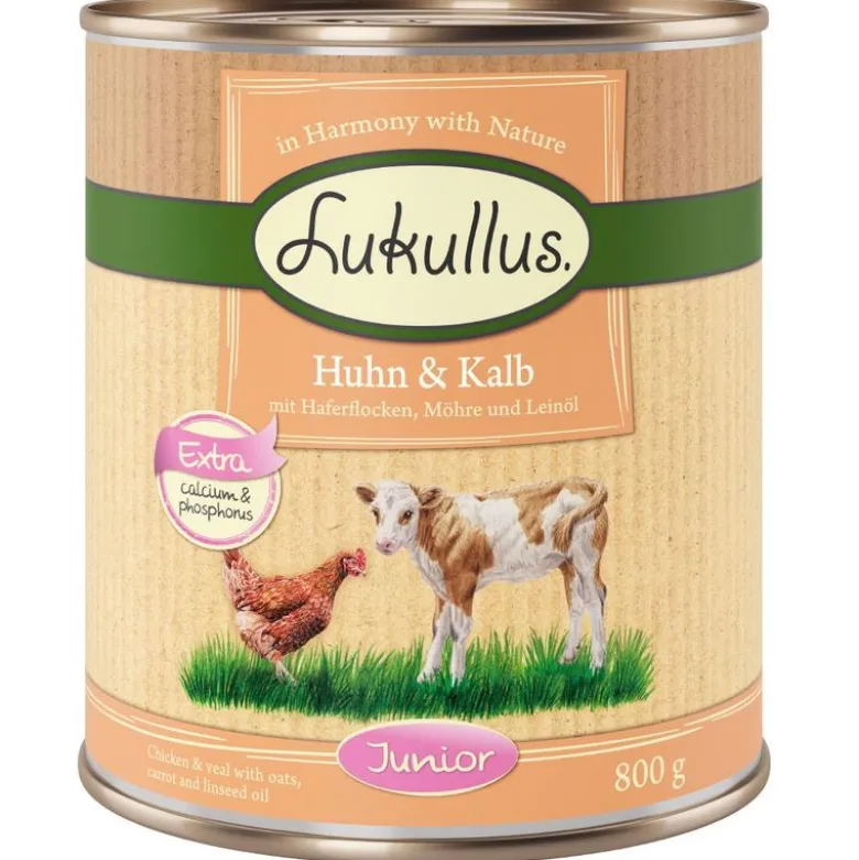 Økonomipakke Lukullus Junior 24 x 800 g