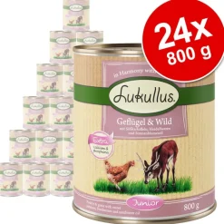Økonomipakke Lukullus Junior 24 x 800 g