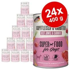 Økonomipakke MAC's Adult Superfood 24 x 400 g