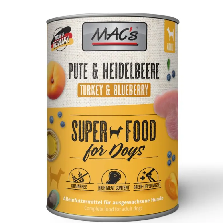 Økonomipakke MAC's Adult Superfood 24 x 400 g