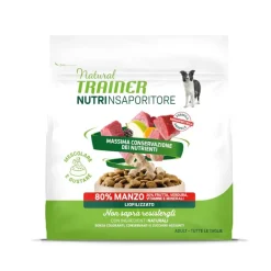 Økonomipakke Natural Trainer NutrInsaporitore Frysetørrede Toppers Adult 7 x 120 g