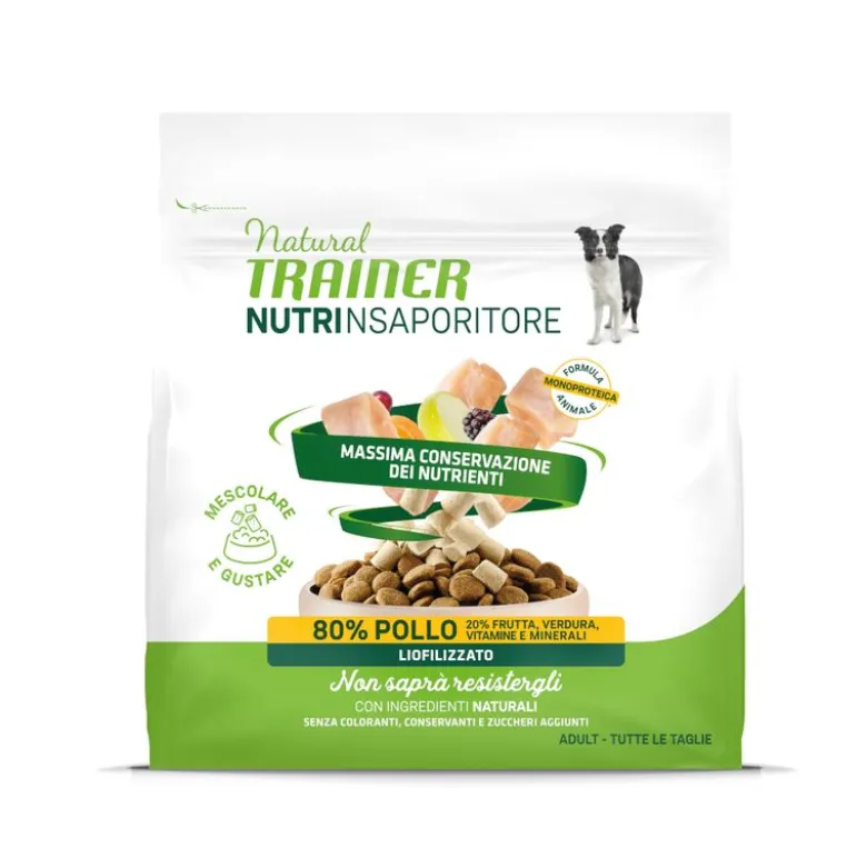 Økonomipakke Natural Trainer NutrInsaporitore Frysetørrede Toppers Adult 7 x 120 g