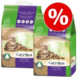 Økonomipakke: 2 poser Cat's Best kattegrus