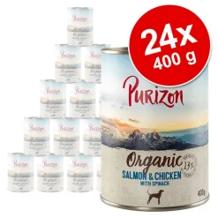 Økonomipakke: Purizon Organic 24 x 400 g