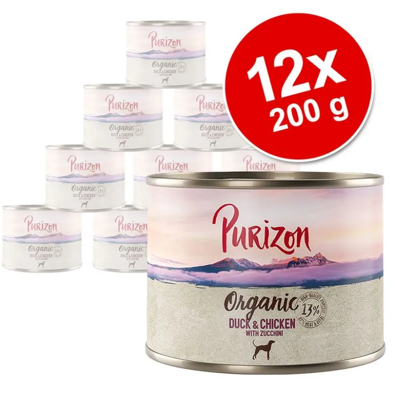 Økonomipakke: Purizon Organic 12 x 200 g