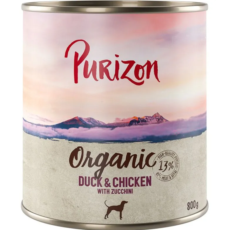 Økonomipakke: Purizon Organic 12 x 800 g