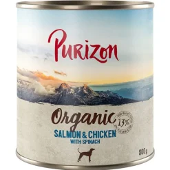 Økonomipakke: Purizon Organic 24 x 800 g