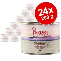 Økonomipakke: Purizon Organic 24 x 200 g