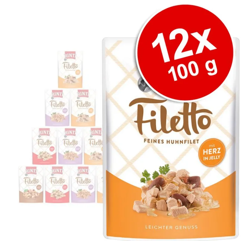 Økonomipakke RINTI Filetto Pouch in Jelly 48 x 100 g