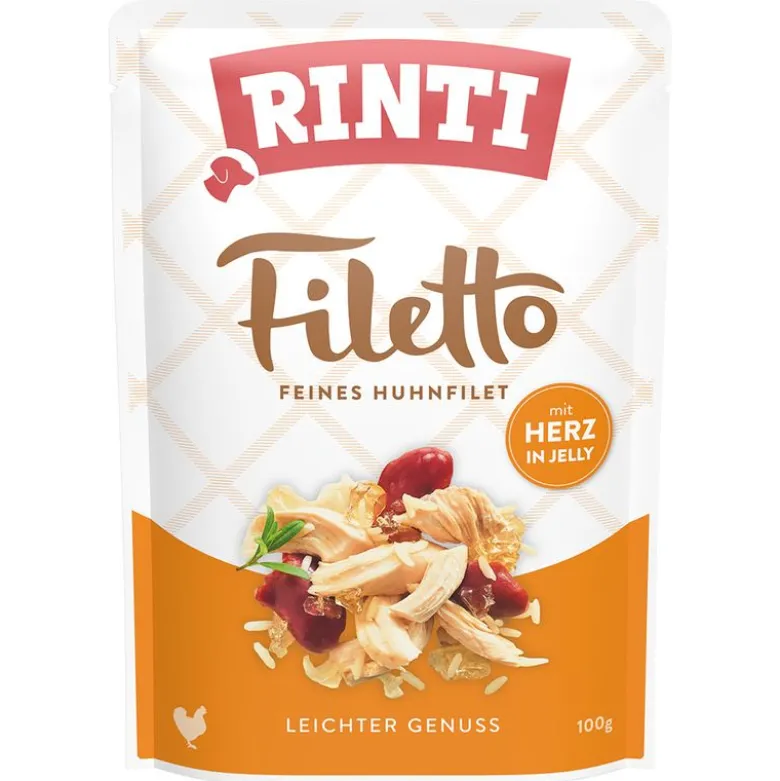 Økonomipakke RINTI Filetto Pouch in Jelly 48 x 100 g