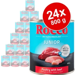 Økonomipakke Rocco Junior 24 x 800 g