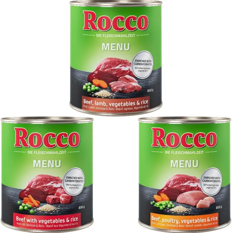 Økonomipakke: Rocco Menu 24 x 800 g