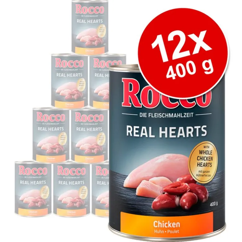 Økonomipakke: Rocco Real Hearts 12 x 400 g