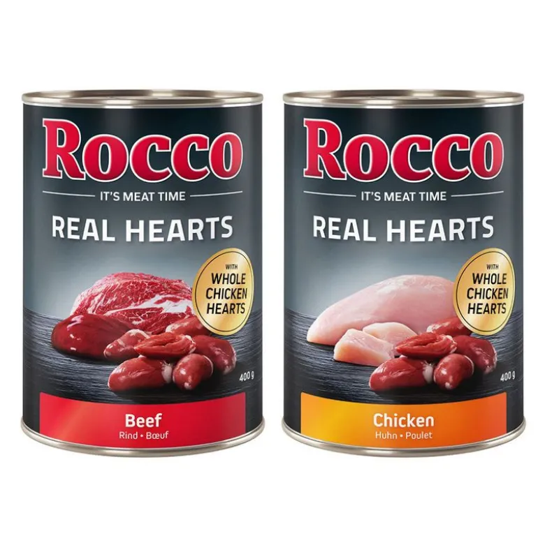 Økonomipakke: Rocco Real Hearts 12 x 400 g