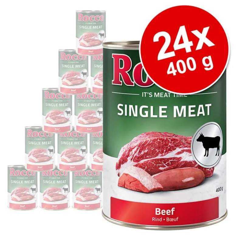 Økonomipakke: Rocco Single Meat 24 x 400 g