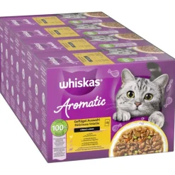 Økonomipakke: Whiskas 1+ Aromatic Selection 96 x 85 g