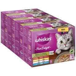 Økonomipakke: Whiskas Pure Delight portionsposer 96 x 85 g