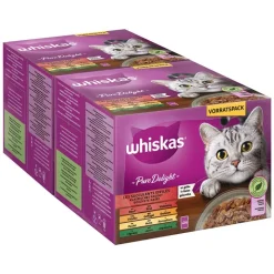 Økonomipakke: Whiskas Pure Delight portionsposer 96 x 85 g