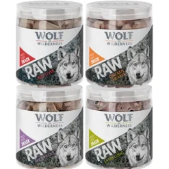 Økonomipakke Wolf of Wilderness - Raw Snacks
