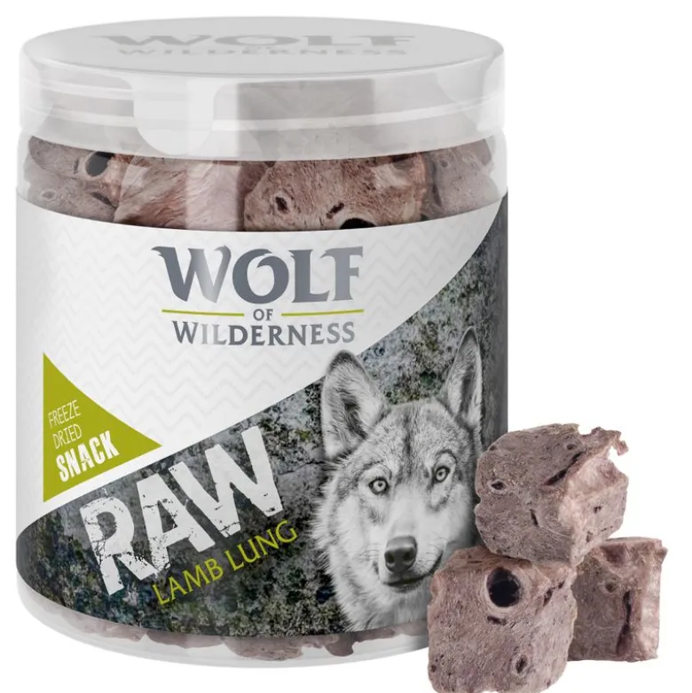 Økonomipakke Wolf of Wilderness - Raw Snacks