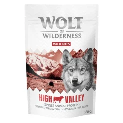 Økonomipakke: Wolf of Wilderness Snack - Wild Bites 3 x 180 g