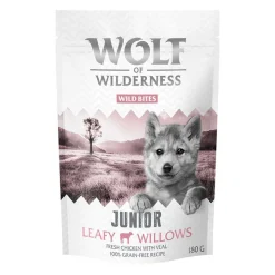 Økonomipakke: Wolf of Wilderness Snack - Wild Bites 3 x 180 g