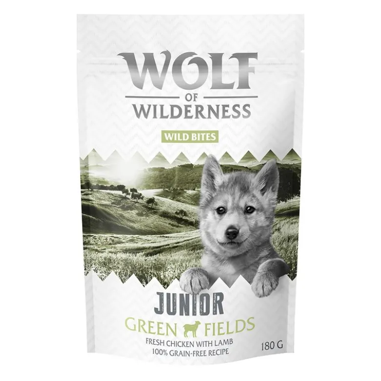 Økonomipakke: Wolf of Wilderness Snack - Wild Bites 3 x 180 g