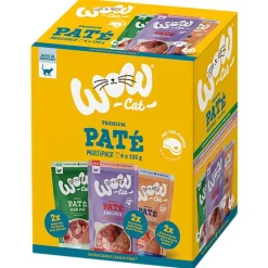 Økonomipakke WOW Cat Adult Mix 24 x 125 g