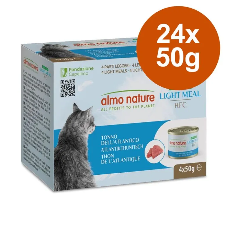Økonomipakke: 24 x 50 g Almo Nature HFC Natural Light