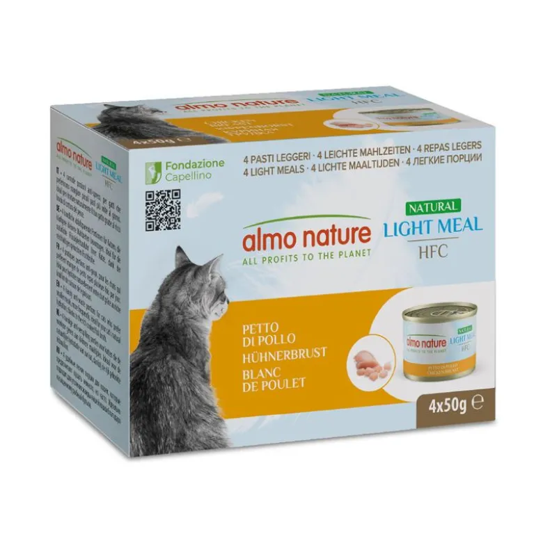 Økonomipakke: 24 x 50 g Almo Nature HFC Natural Light