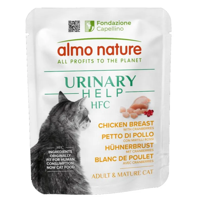Økonomipakke: 24 x 50 g Almo Nature HFC Urinary Help