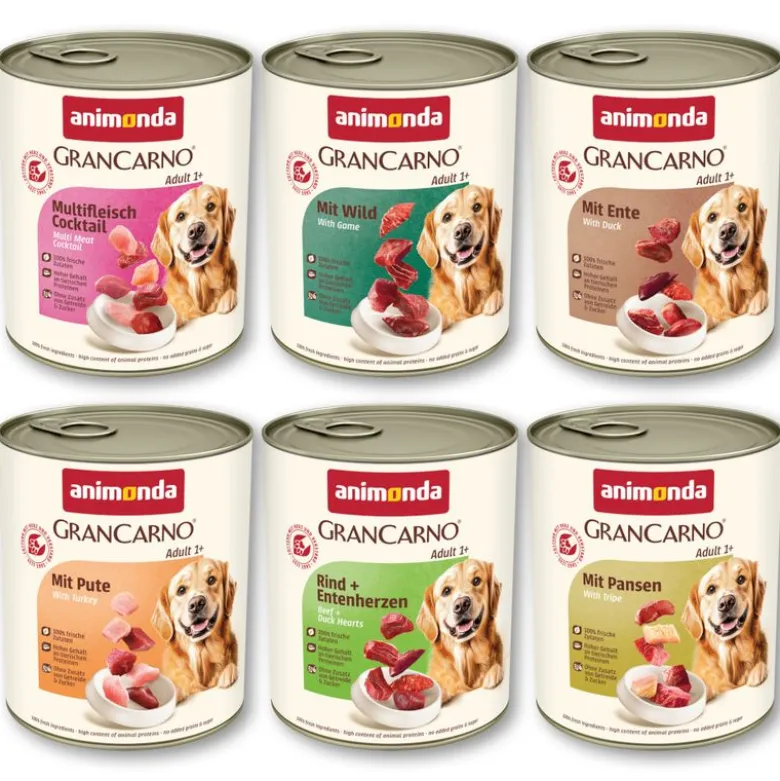 Økonomipakke: 24 x 800 g animonda GranCarno Original