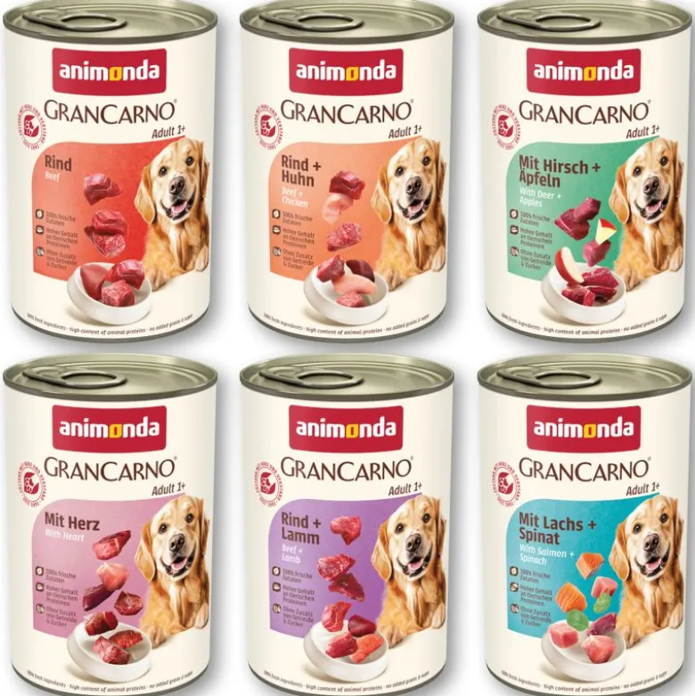 Økonomipakke: 24 x 400 g animonda GranCarno Original