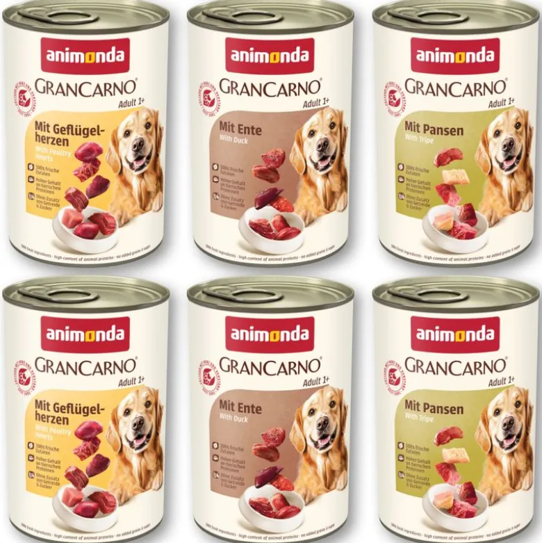 Økonomipakke: 24 x 400 g animonda GranCarno Original