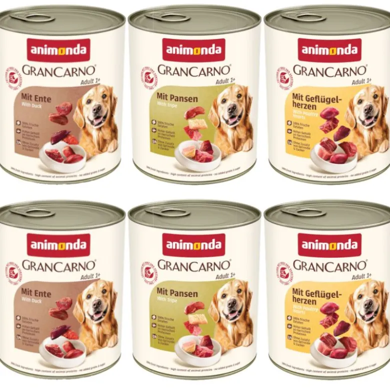Økonomipakke: 12 x 800 g animonda GranCarno Original