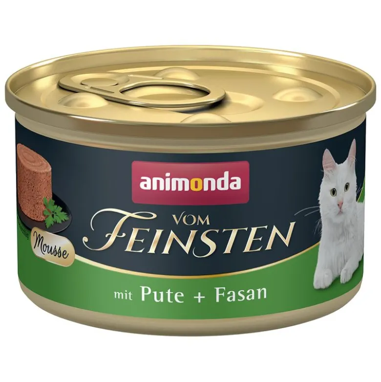 Økonomipakke: 24 x 85 g animonda Vom Feinsten Adult Mousse