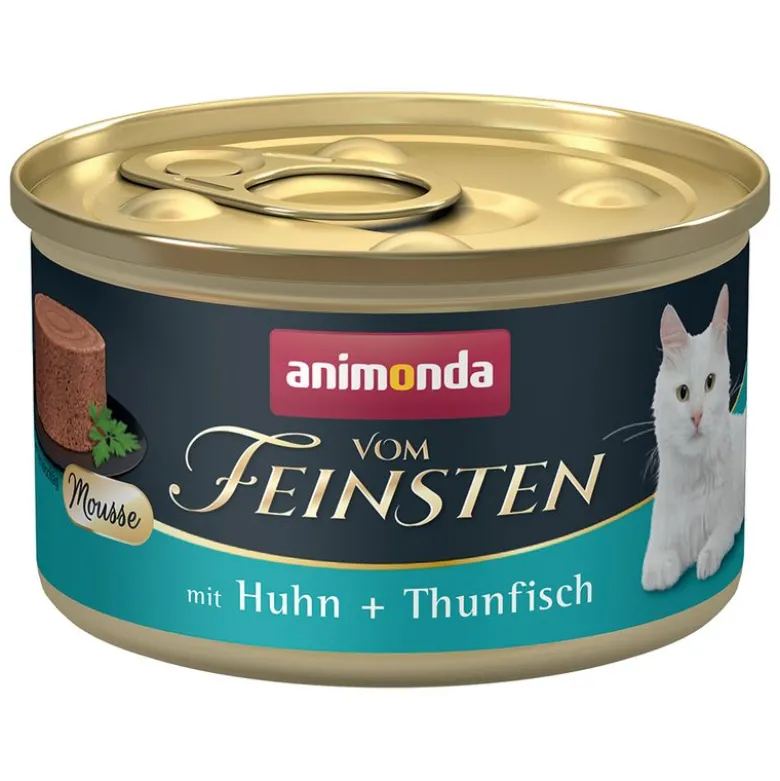 Økonomipakke: 24 x 85 g animonda Vom Feinsten Adult Mousse