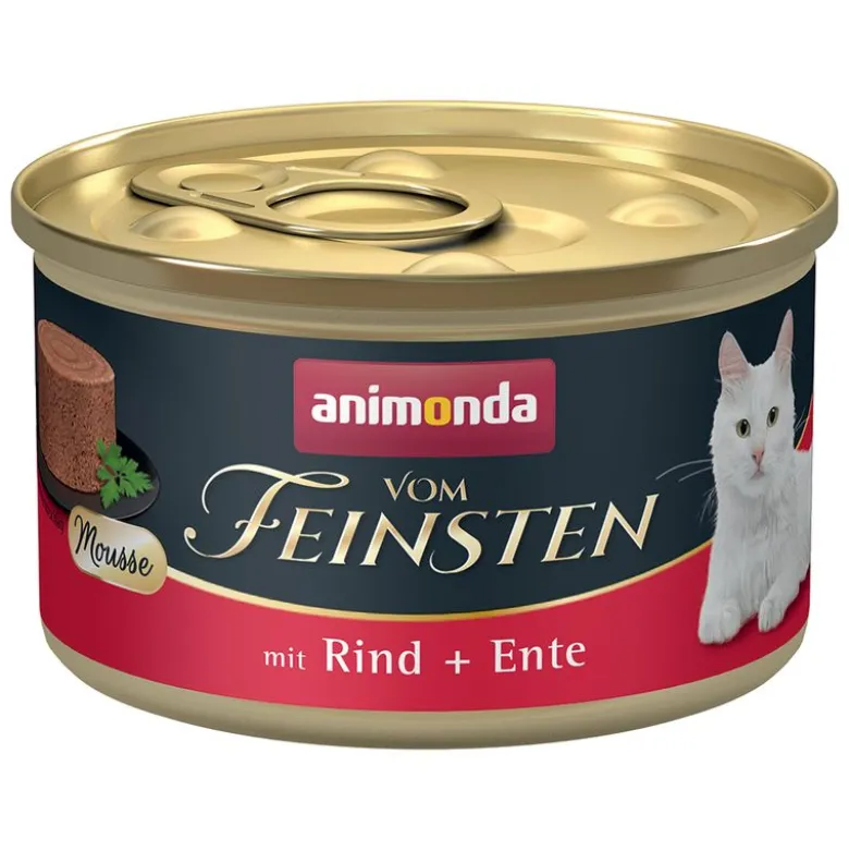 Økonomipakke: 24 x 85 g animonda Vom Feinsten Adult Mousse