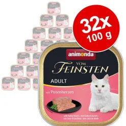 Økonomipakke: 32 x 100 g animonda vom Feinsten Adult