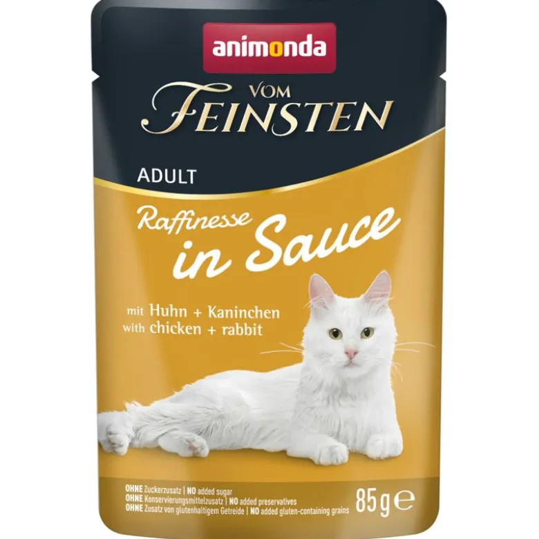 Økonomipakke: 24 x 85 g animonda vom Feinsten Adult Raffinesse i sauce