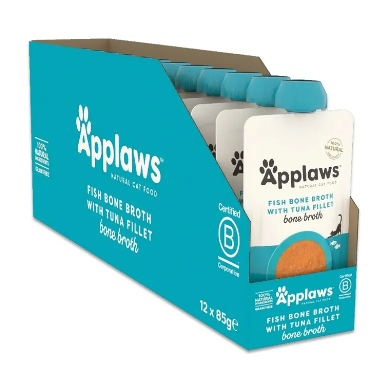 Økonomipakke: 24 x 85 g Applaws Bone Broth
