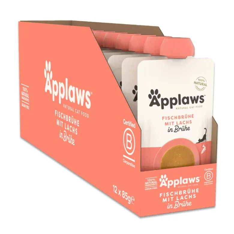 Økonomipakke: 24 x 85 g Applaws Bone Broth