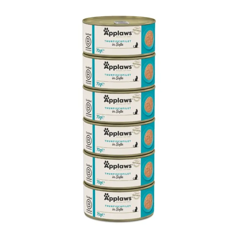 Økonomipakke: 24 x 70 g Applaws Cat i Sauce