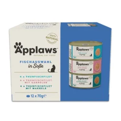 Økonomipakke: 24 x 70 g Applaws Cat i Sauce