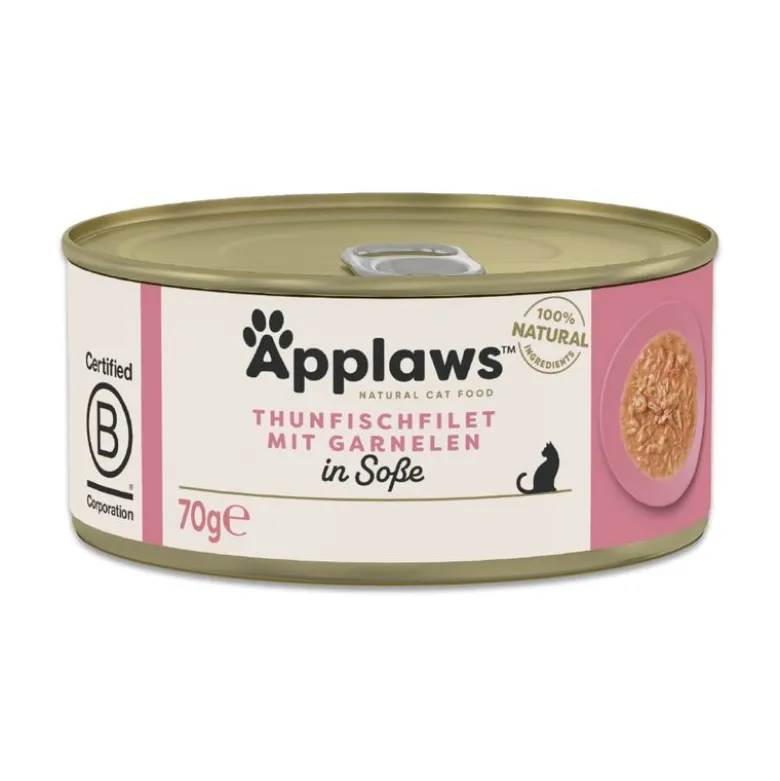 Økonomipakke: 48 x 70 g Applaws Cat i sauce