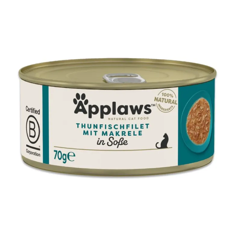 Økonomipakke: 48 x 70 g Applaws Cat i sauce