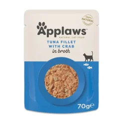 Økonomipakke: 48 x 70 g Applaws Cat Natural i bouillon