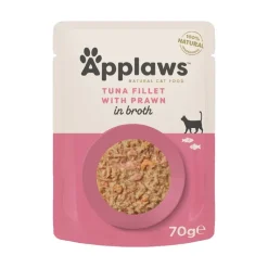 Økonomipakke: 48 x 70 g Applaws Cat Natural i bouillon