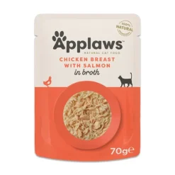 Økonomipakke: 48 x 70 g Applaws Cat Natural i bouillon