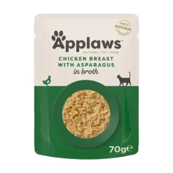 Økonomipakke: 48 x 70 g Applaws Cat Natural i bouillon